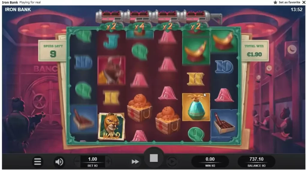 Игровой автомат Iron Bank